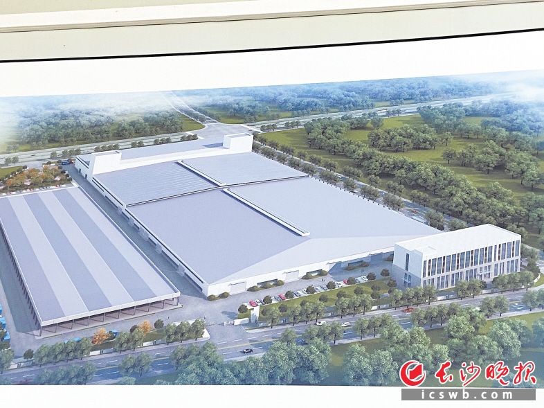 湖南杭加项目效果图。