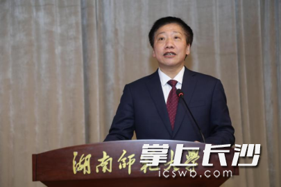 湖南师范大学中国乡村振兴研究院院长陈文胜代表研究团队发布报告