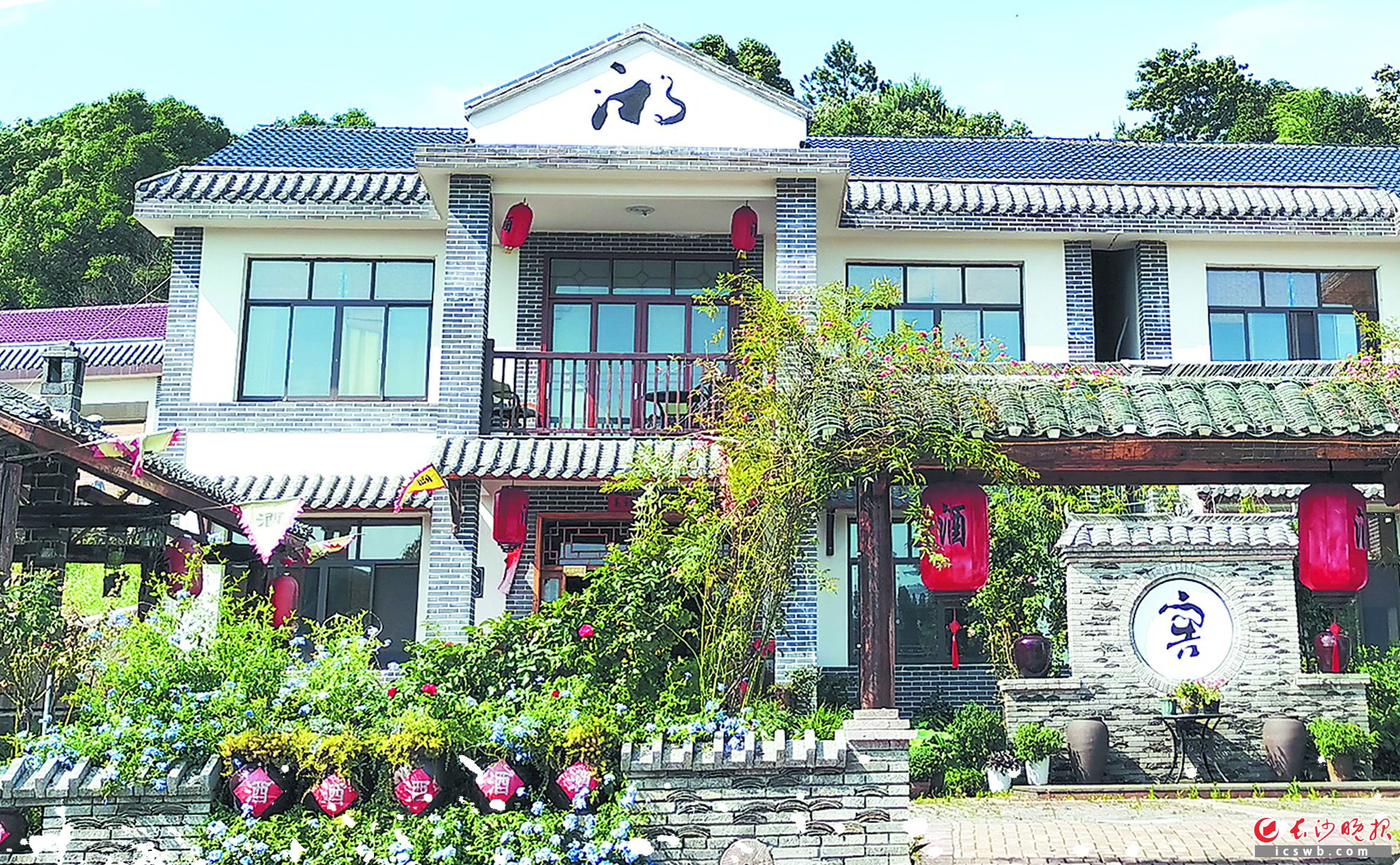系列政策的陆续兑现，让乡村振兴产业人才信心更足、干劲倍增，为深入实施强省会战略贡献“乡村”力量。图为以独特的“三产融合”模式发展成为“乡村振兴示范区”的湘都生态产业园。长沙市委组织部 供图