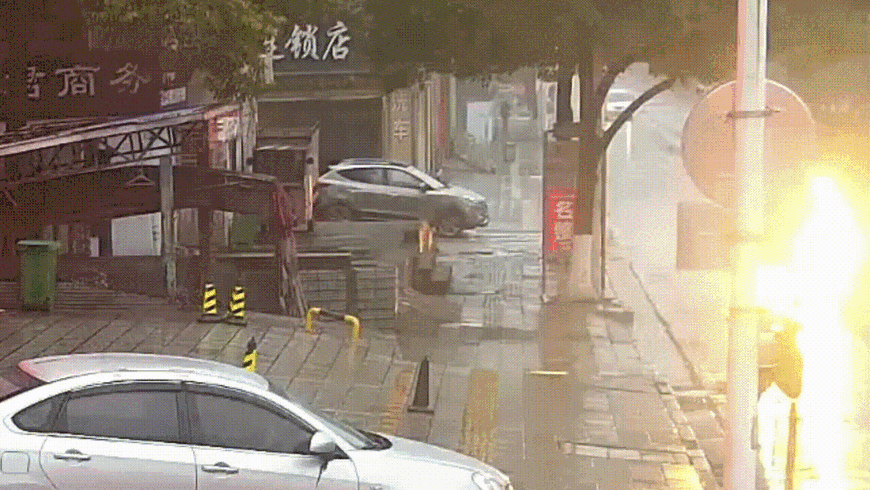 事发地监控