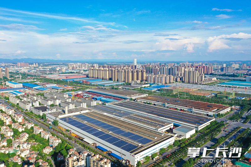 长沙经开区绘就高质量新画卷。蒋炼 摄