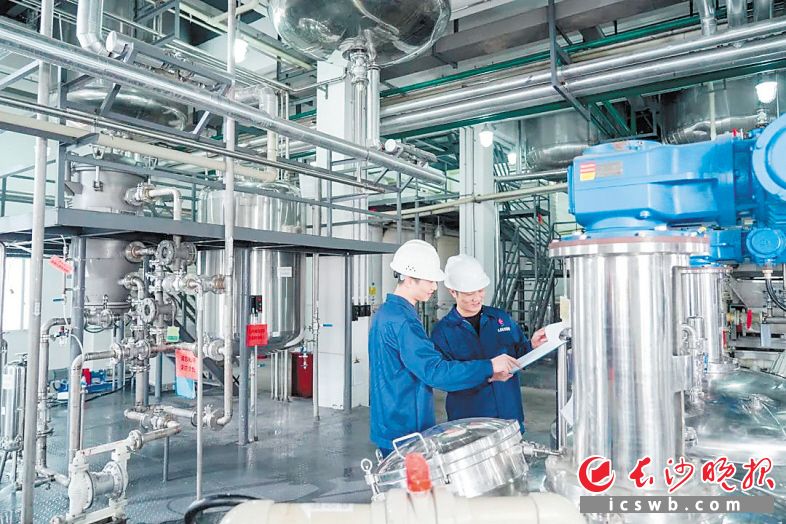 位于浏阳经开区的九典制药，成为长沙工业企业“亩均效益”高的代表企业。企业供图