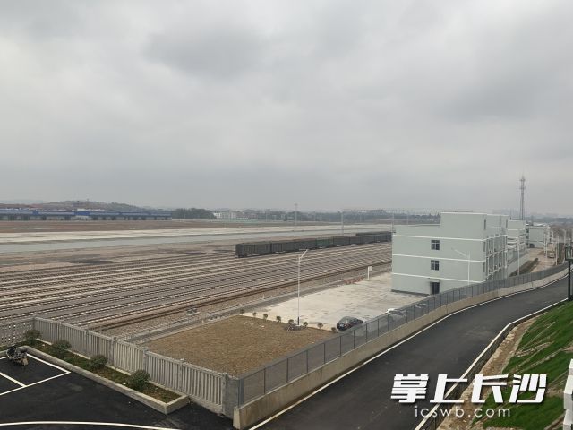 图为改造后的永州北货场。