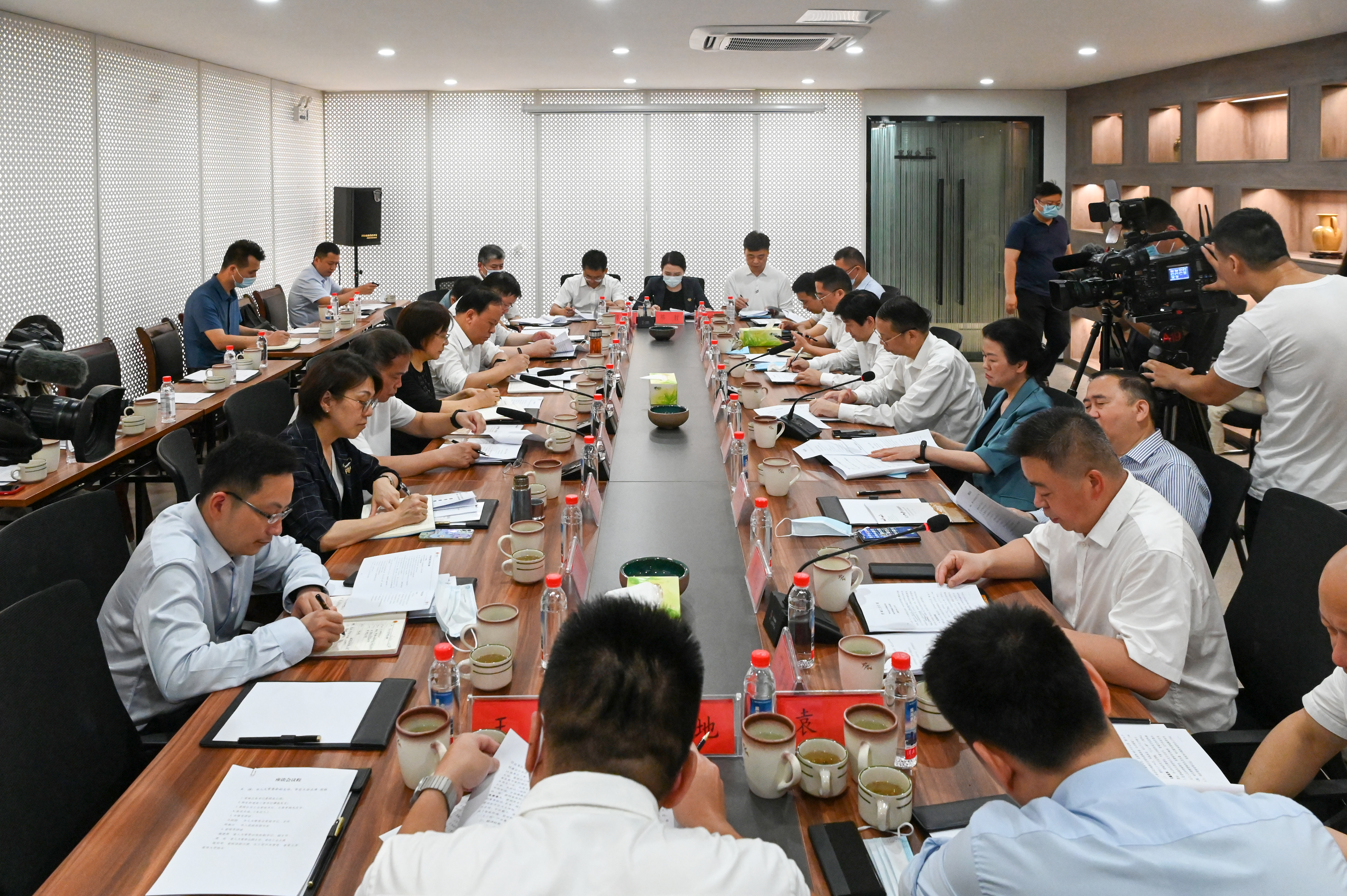 座谈会现场。