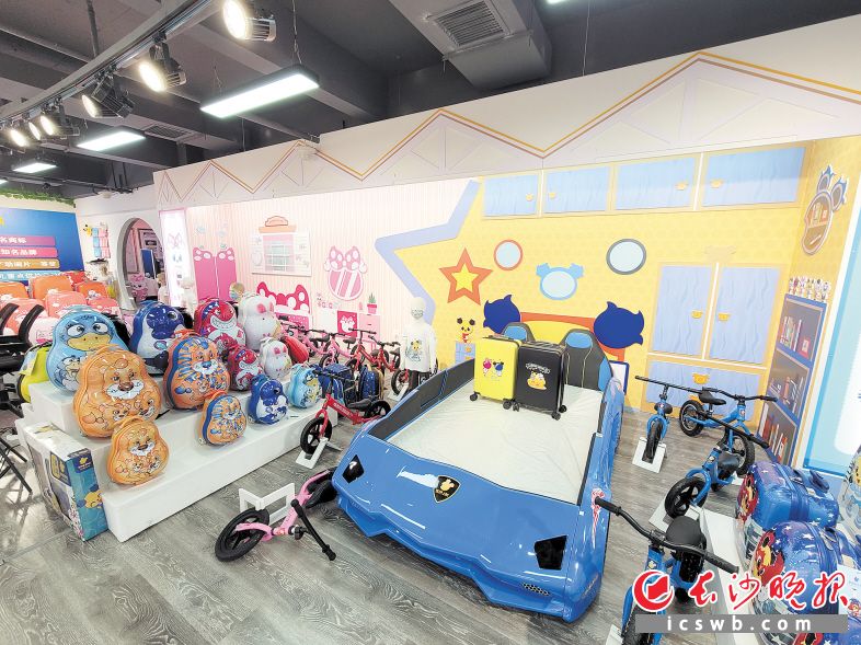 湖南山猫吉咪传媒股份有限公司的展厅集中展示公司多年来的版权作品。