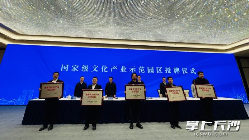 马栏山视频文创产业园被认定为“国家级文化产业示范园区”。通讯员 陈旋 供图