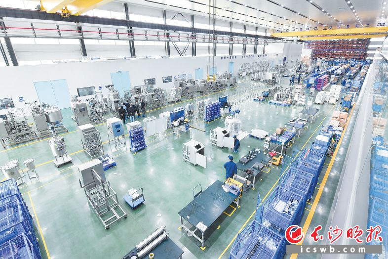 在大品牌的加持下，楚天源创的产品获得了更广阔的市场。长沙晚报全媒体记者 王志伟 摄