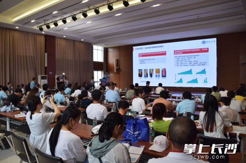 项目展示现场。