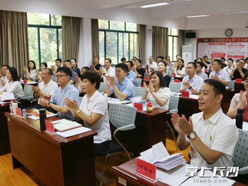 课堂上频频响起阵阵掌声。均为通讯员供图。