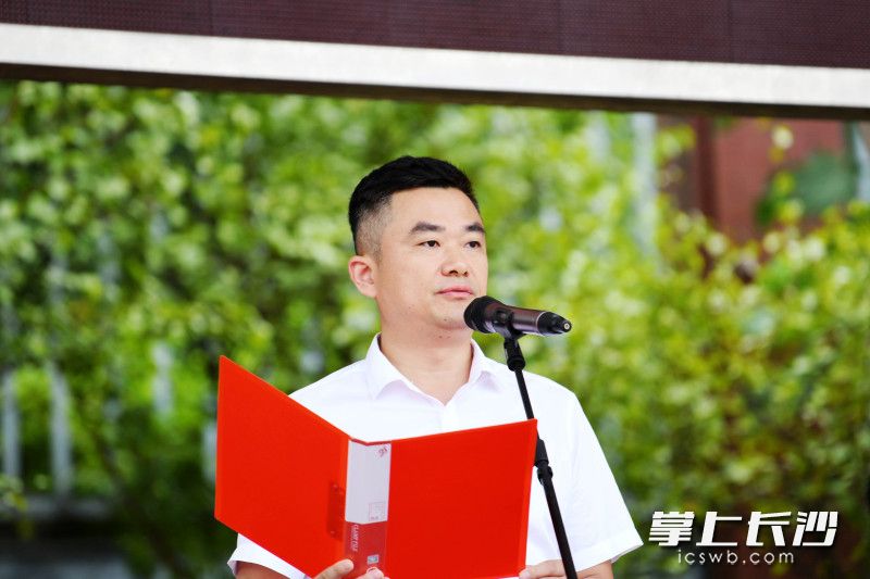 湖南师大附中梅溪湖中学校长张志。学校供图