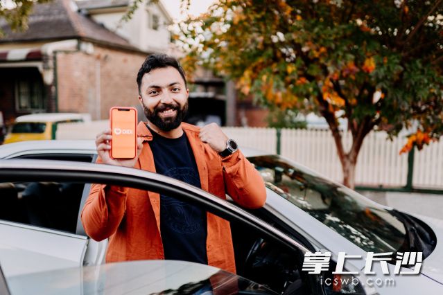 滴滴在海外的司机。
