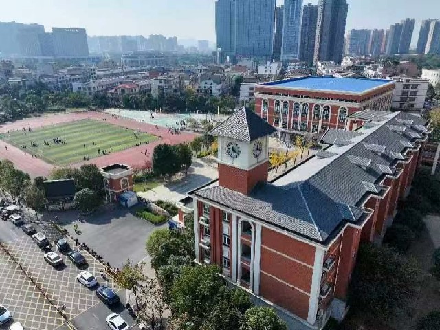 湖南第一师范学院斑马湖小学。望城区委网信办供图