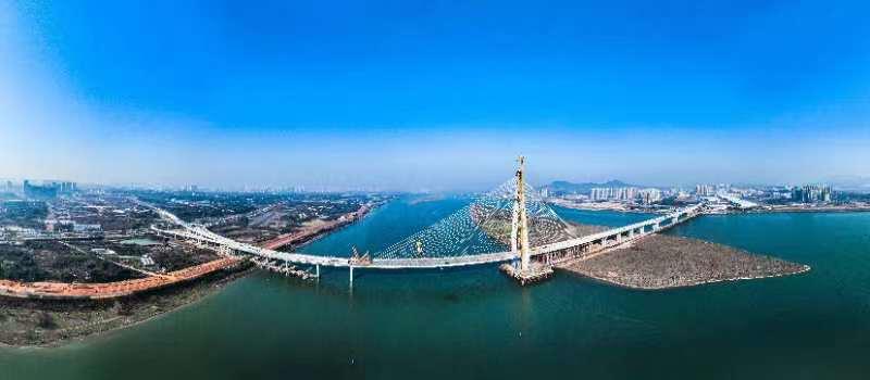 香炉洲大桥。望城区融媒体中心供图