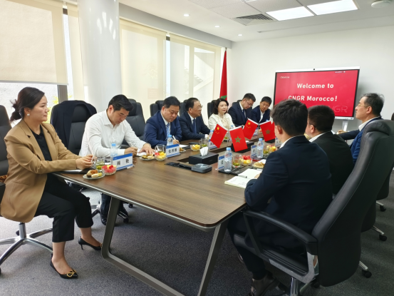 Tan Yong inspected CNGR Morocco project.