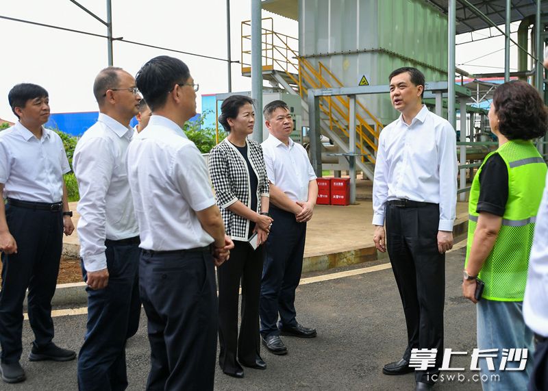 周海兵一行督导检查中央生态环保督察组交办信访件办理工作推进情况。长沙晚报全媒体记者 郭雨滴 摄 周海兵一行督导检查中央生态环保督察组交办信访件办理工作推进情况。长沙晚报全媒体记者 郭雨滴 摄