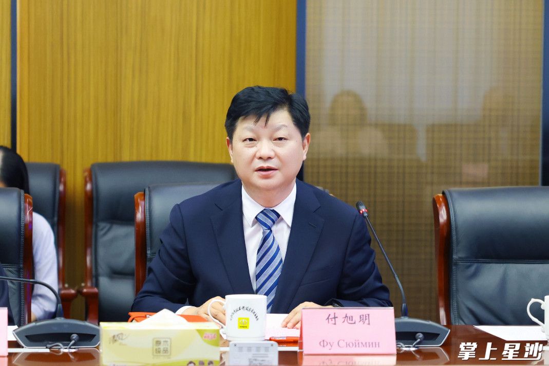 Fu Xuming delivers a speech. (Photo/Zeng Shiyi)