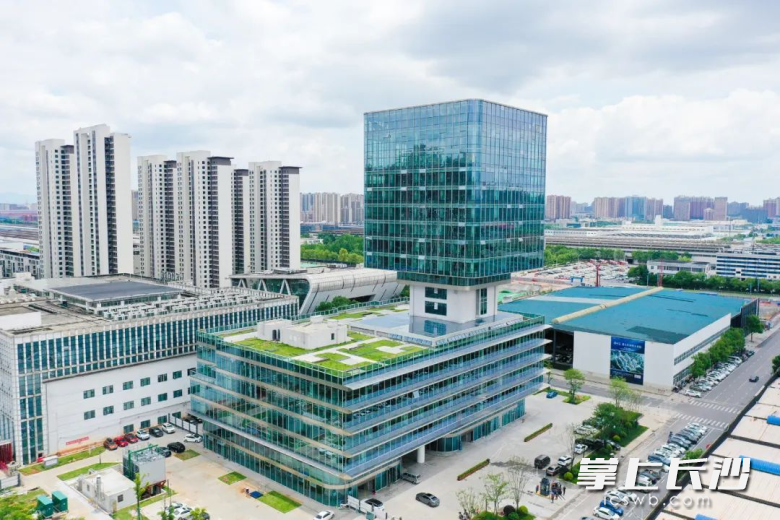 三一科技城航拍图。受访者供图