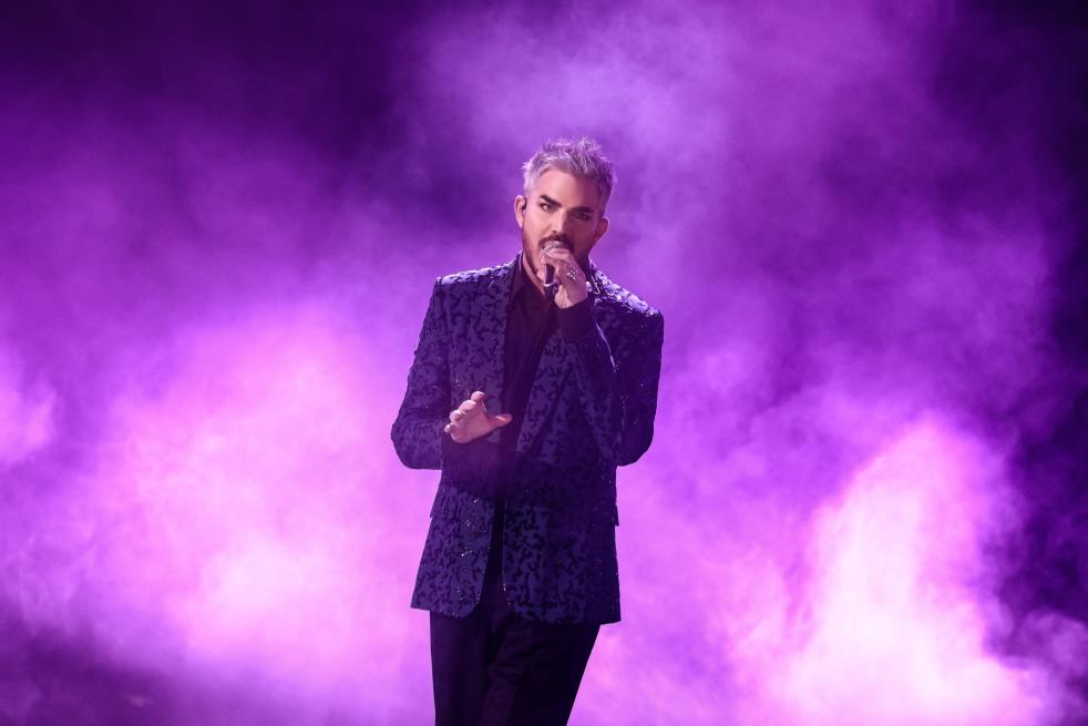 American pop star Adam Lambert performs during the "Singer 2024," a hit show by Hunan TV and Mango TV, in Changsha, central China's Hunan Province, May 25, 2024. (Xinhua)