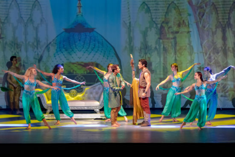 A stage photo from the musical.