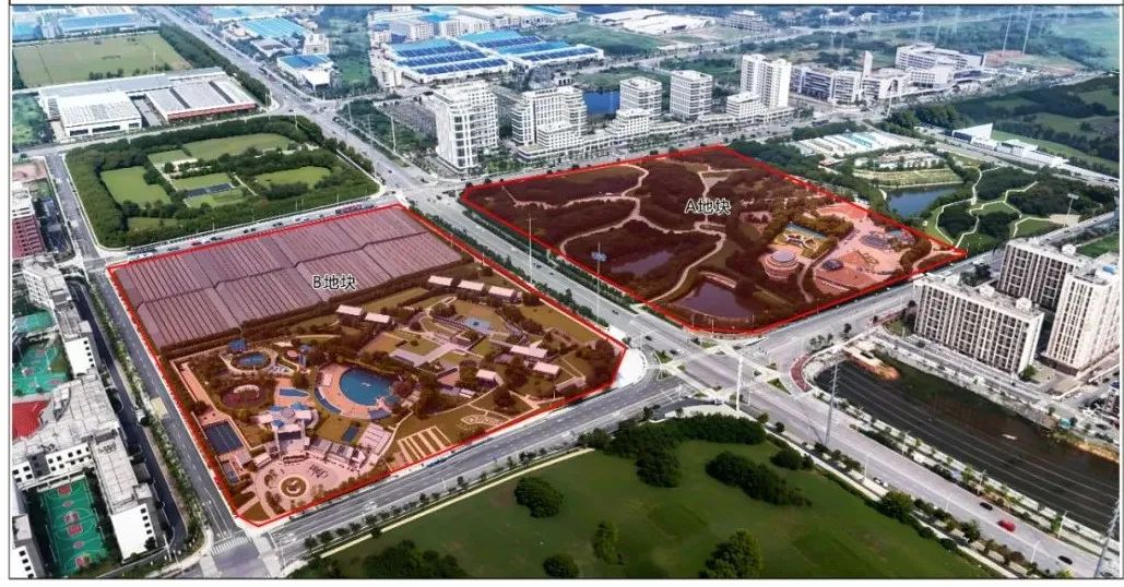招商地块模拟效果图