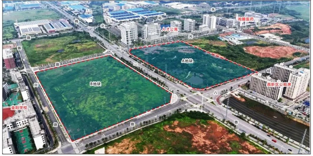 招商地块实景图