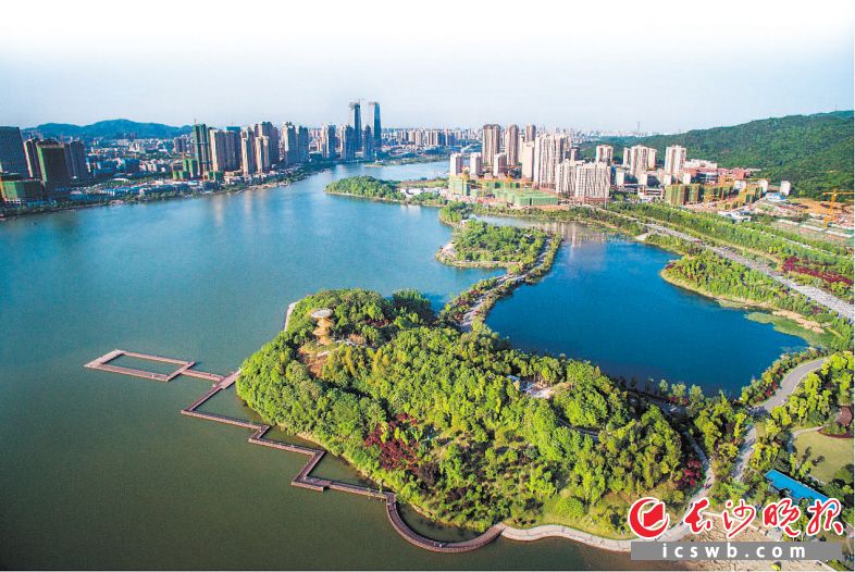 Photo of Meixi Lake.