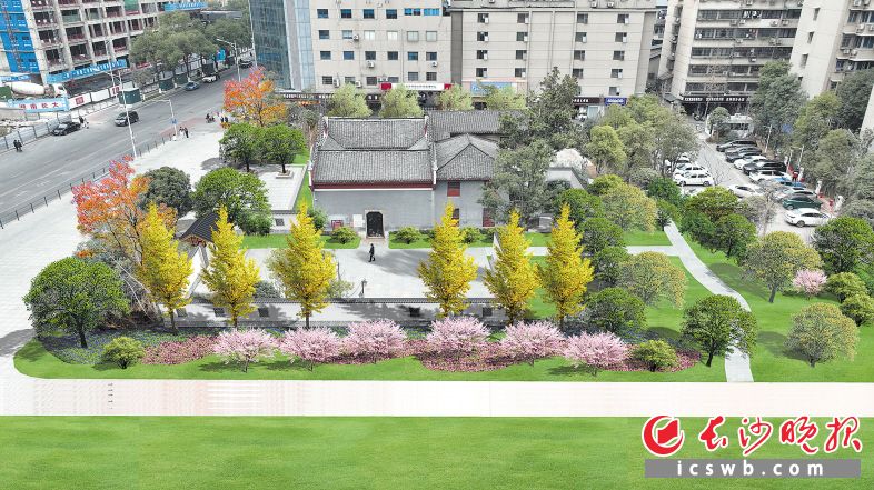 旧址完工后的效果图。长沙近现代文物保护管理中心供图