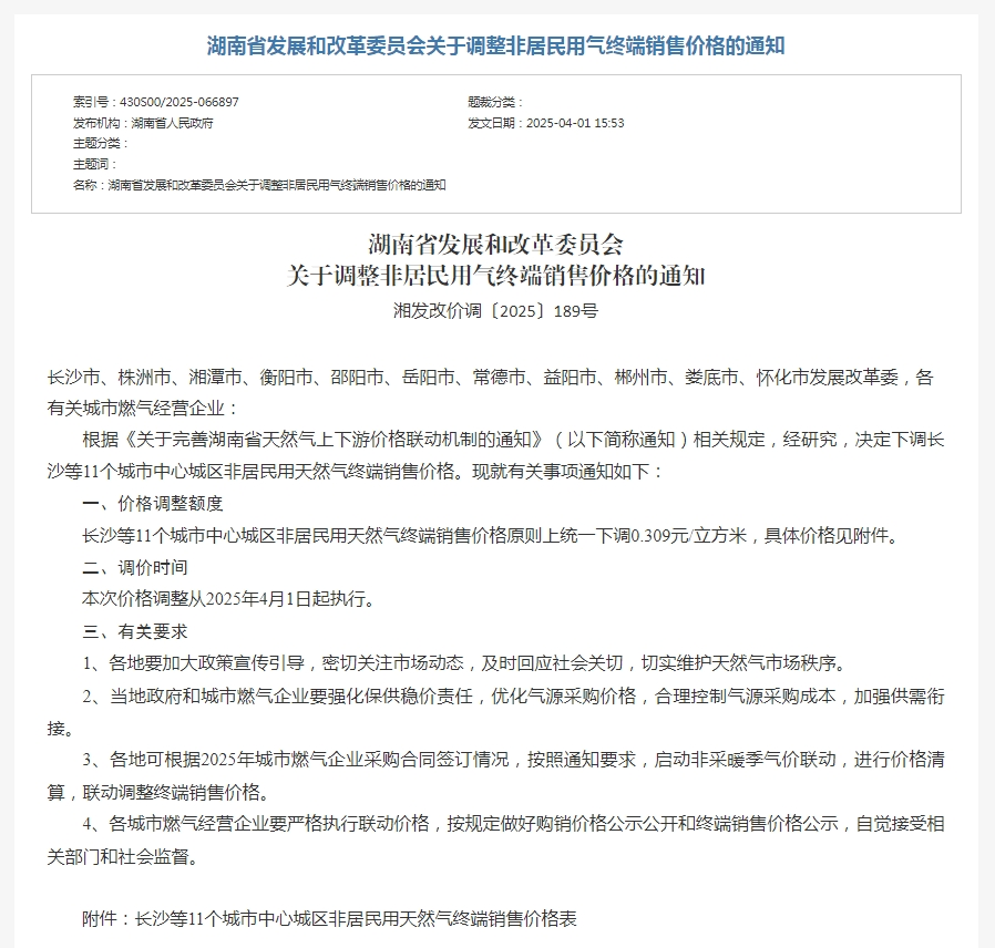 ▲湖南省发展和改革委员会官网部分截图