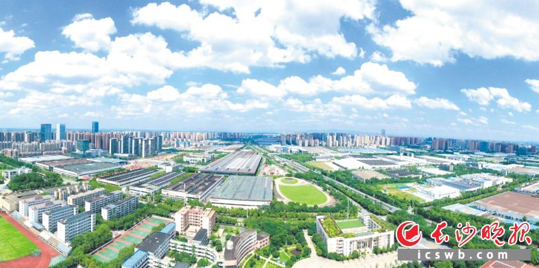 　　长沙经开区。均为园区供图