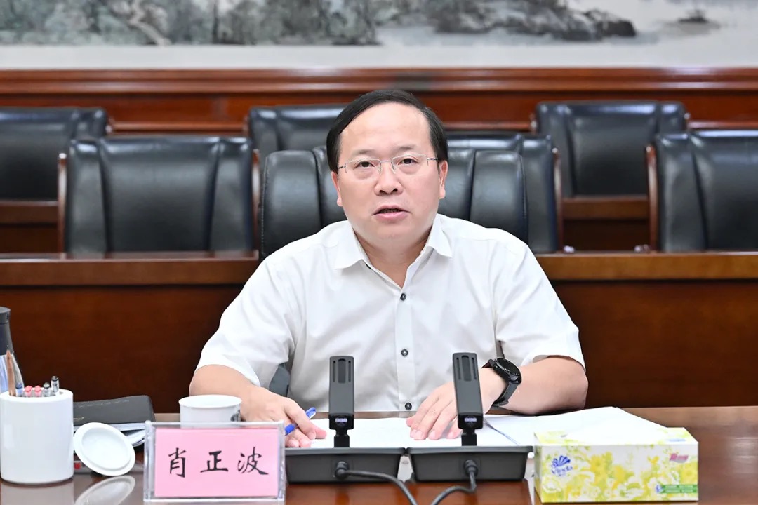 长沙市委常委、浏阳市委书记肖正波讲话。