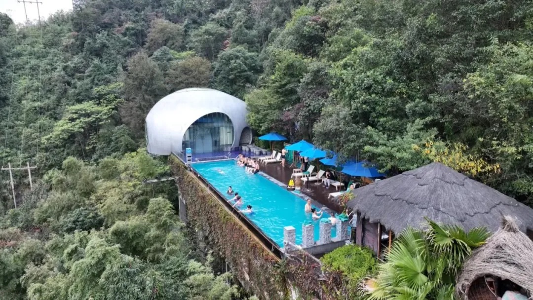 宜章莽山森林温泉。