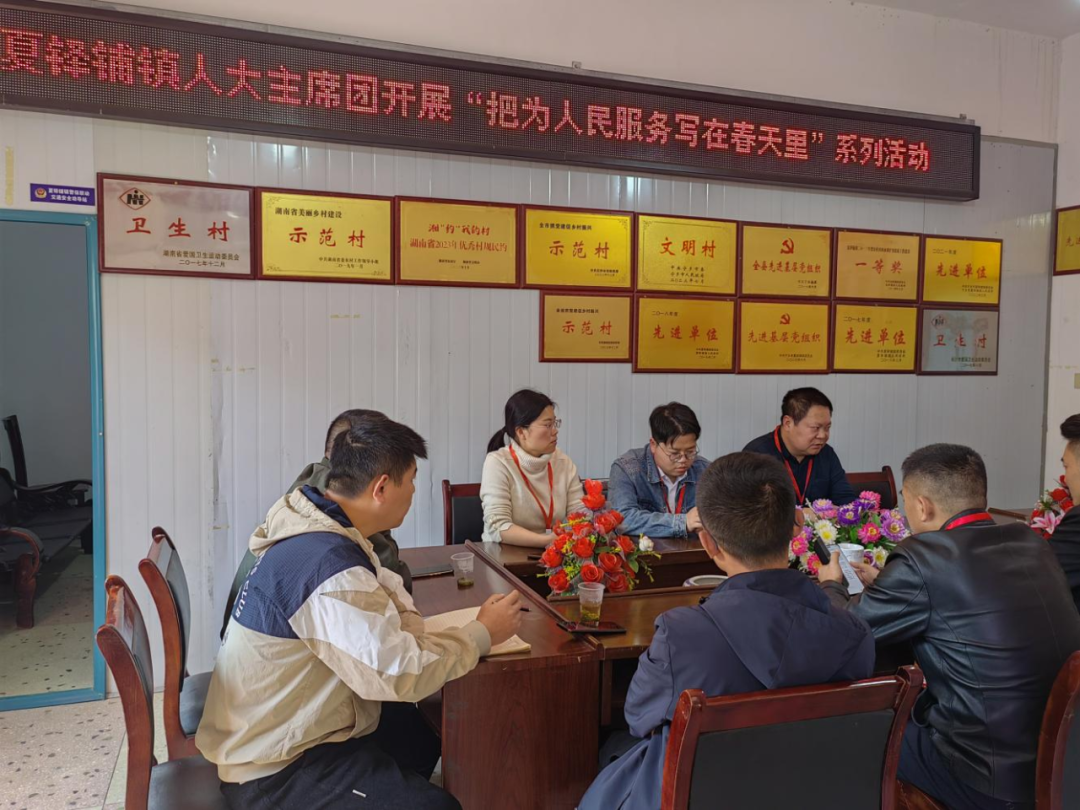 夏铎铺镇人大开展“把为人民服务写在春天里”活动 夏铎铺镇人大开展“把为人民服务写在春天里”活动