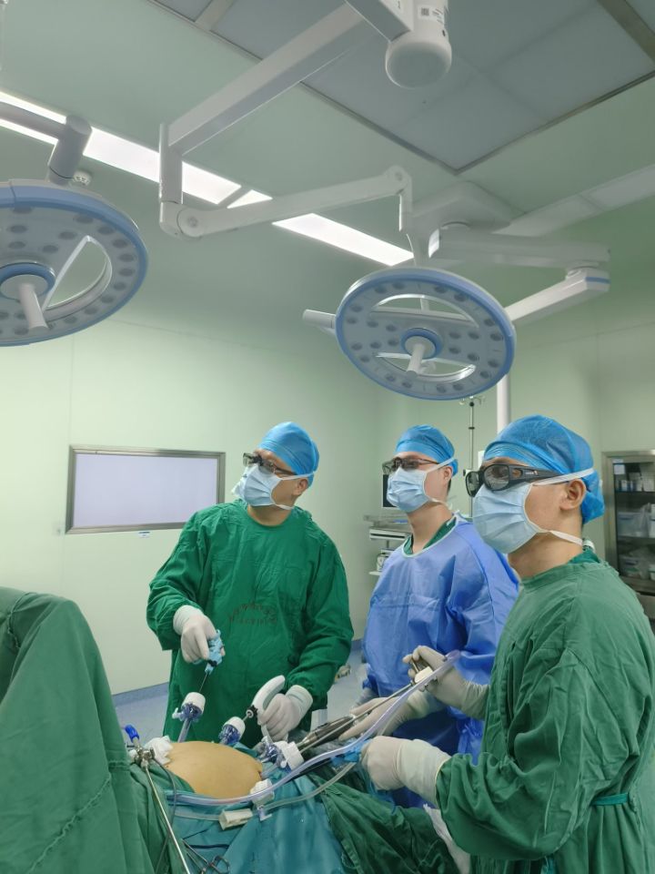 微创精准施治，守护患者健康。均为通讯员 供图