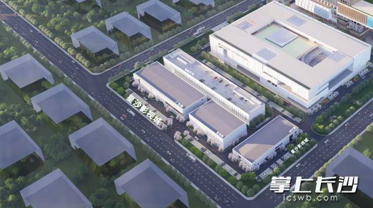 项目效果图。均为星沙影视城供图