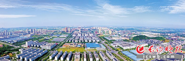 浏阳经开区全景。均为园区供图 浏阳经开区全景。均为园区供图