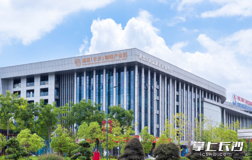 图为湖南（长沙）咖啡产业园。星沙时报记者 刘思源 摄