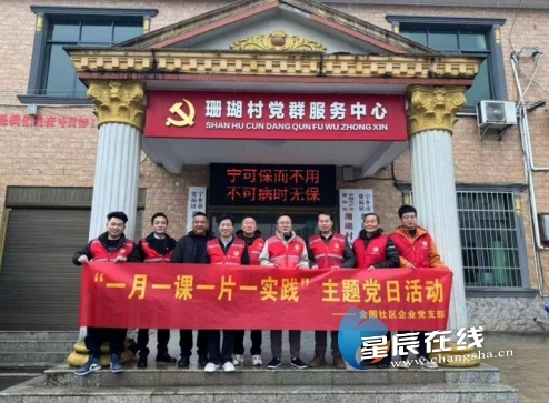 （主题党日活动合影。）