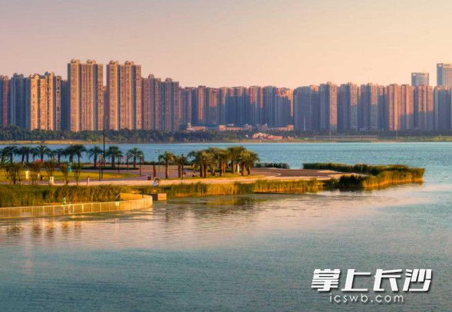 风景如画的松雅湖国家湿地公园。均为资料图片