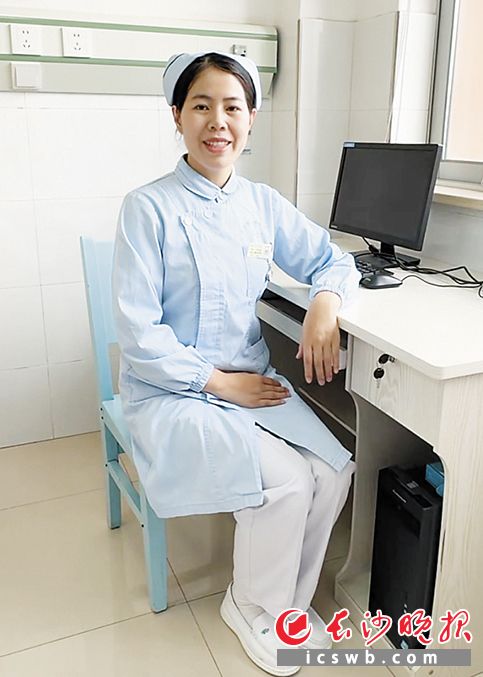 长沙市口腔医院颌面外科病房护士长王梦桃。 医院供图