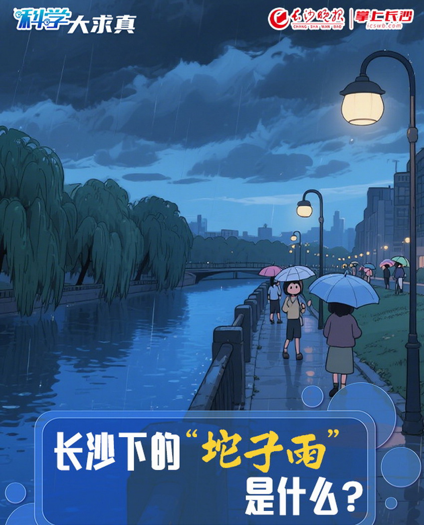 2025年7月18日，“掌上长沙”推出《科学大求真｜长沙下的“坨子雨”是什么？》融媒产品。