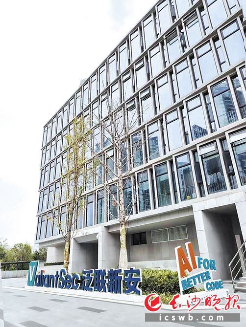 湖南泛联新安信息科技有限公司长沙总部大楼。