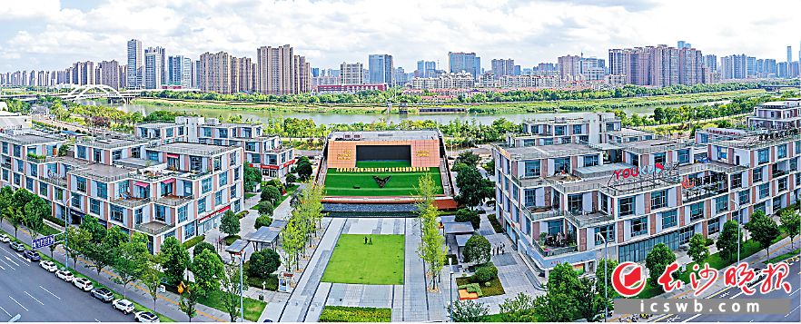 近年来，长沙不断优化青年人才发展环境，推动城市与青年的双向奔赴。图为青年人才聚集的马栏山视频文创产业园。 长沙晚报全媒体记者 王志伟 摄