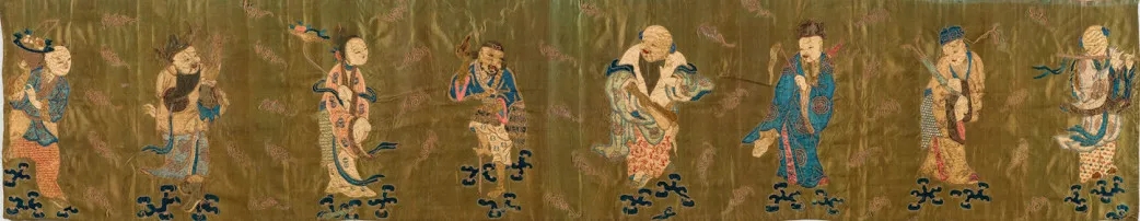 湘绣《八仙图》