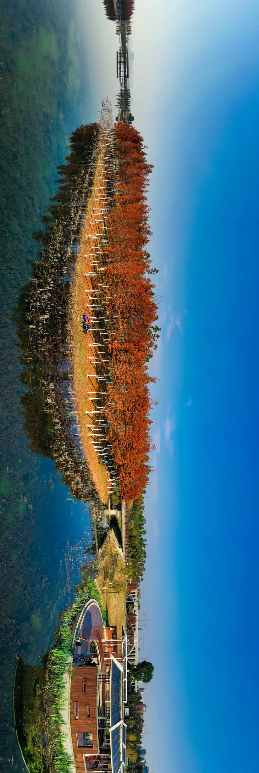松雅湖，图片来源@星沙时报（请横屏观看）