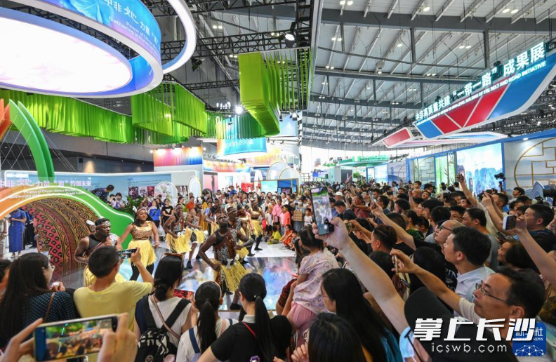 长沙自贸会展区作为中非经贸博览会的永久举办地。长沙自贸会展区供图